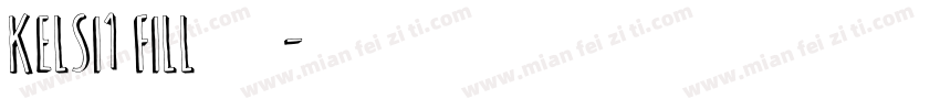 kelsi1 fill字体字体转换